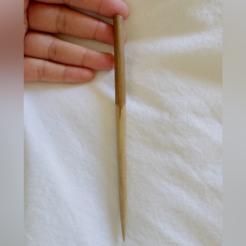 Brand new hand made Wooden bohemian hair fork you cannot miss - Picture 4 of 4